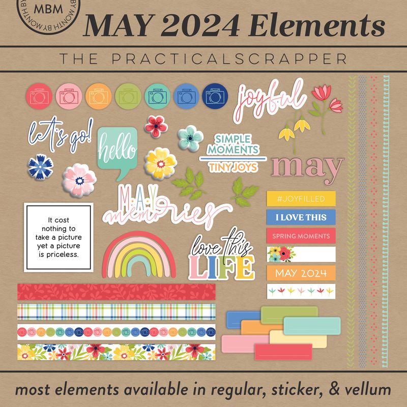 May Month by Month Elements
