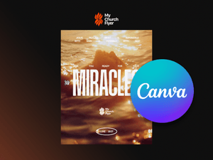 7 Church Social Media Flyers for Sermon Phrases and Bible Quotes