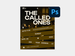 Youth and Young Adult Service Flyer - The Called One