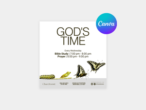 Church MidWeek Event or Service Flyer - Canva