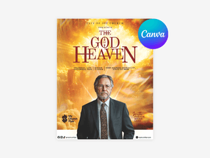 Church Conference Flyer: God Of Heaven