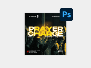Prayer Session Flyer Template - Prayer Charge