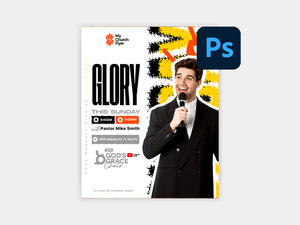 Church Special Event Flyer - Glory