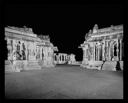 A Night at the Vittala Temple Courtyard