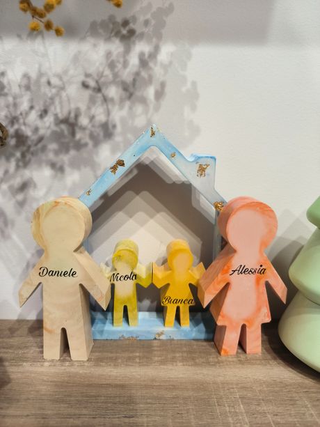 Cofanetto nido di famiglia +pallina emozionale