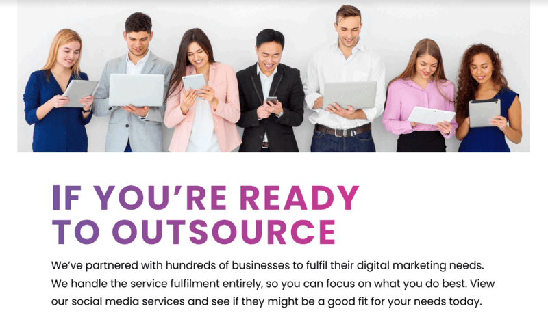 OUTSOURCING SOCIAL MEDIA