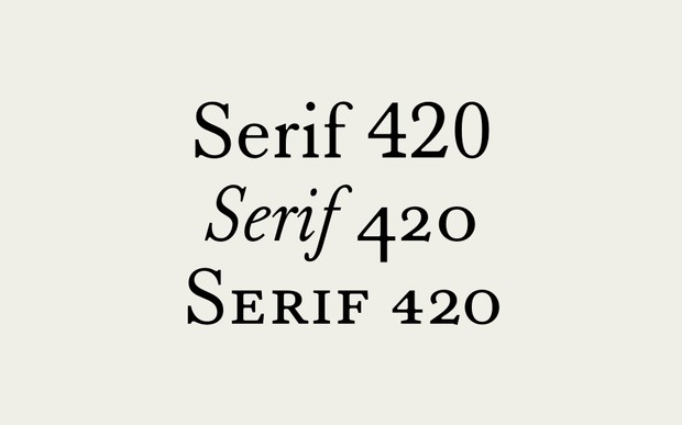 Serif 420