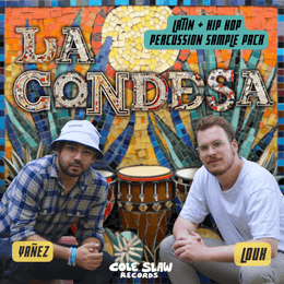 La Condesa: a Latin/Hip Hop percussion Sample Pack