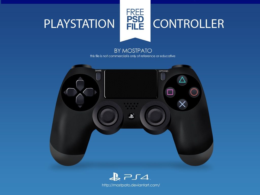 free-ps4-controller-template
