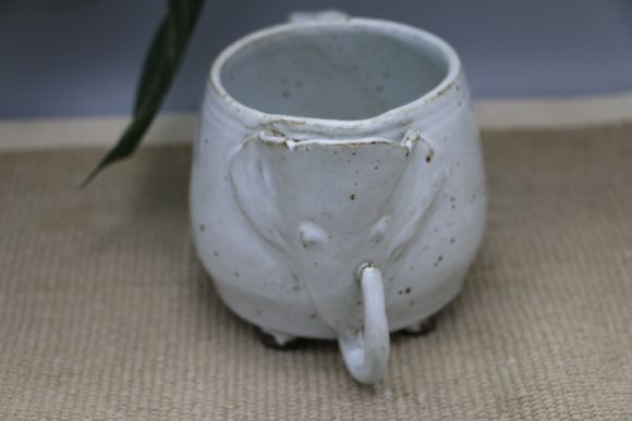Ceramic Handmade Elephant Mug,Pottery Mug,Handmade Ceramic Mug,Cute