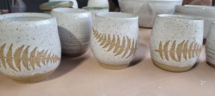 Mugs - Tumblers Handmade Wheel Thrown Pottery