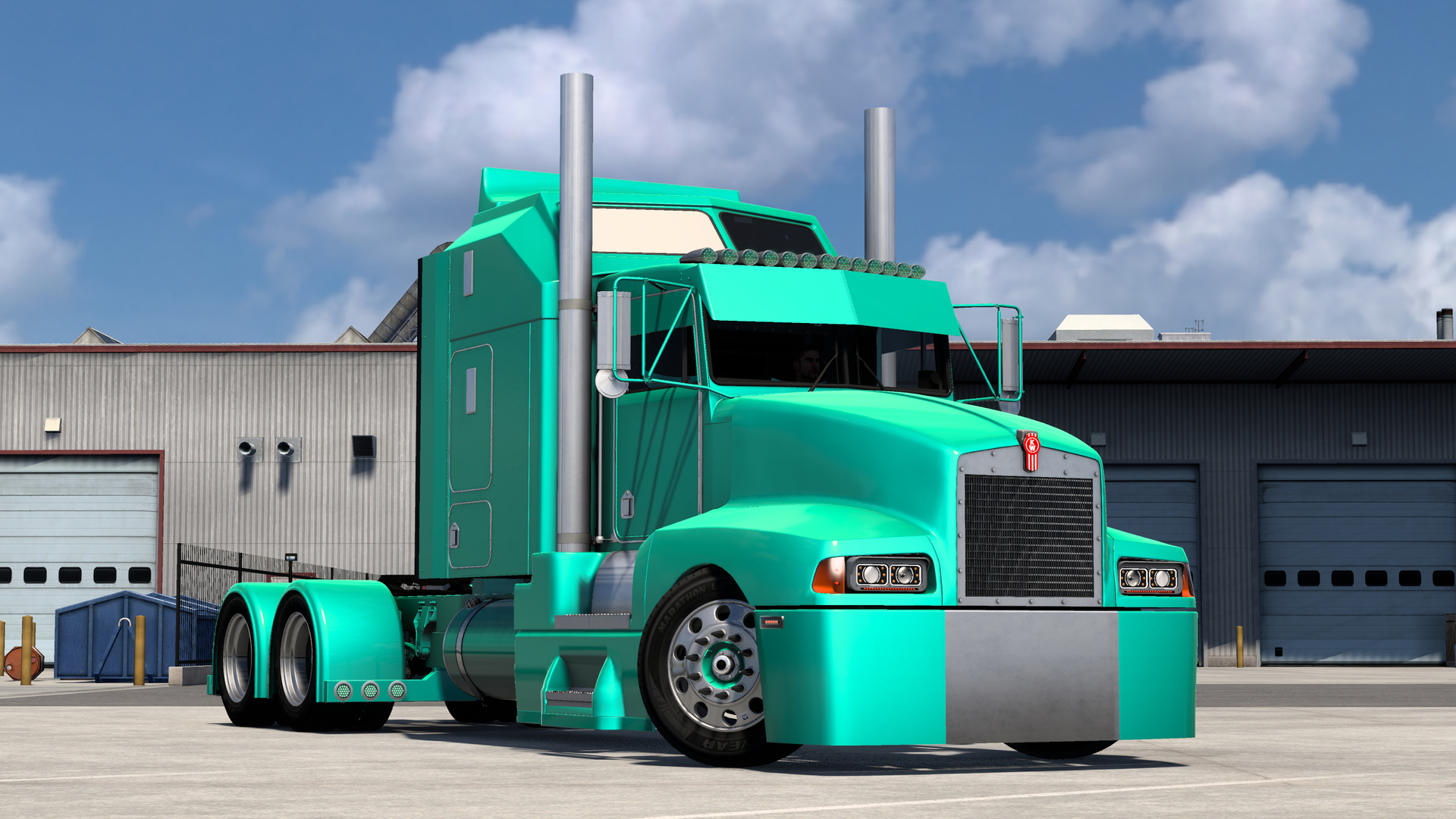 ATS kenworth 600 Show Truck mod | Doms Chrome