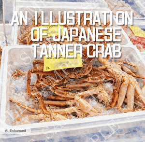 An Illustration of Japanese Tanner Crab