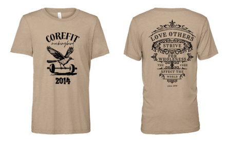 Barbell &amp; Bird Tshirt