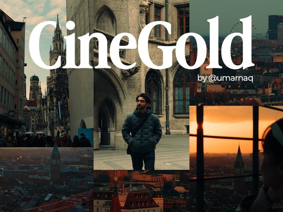 CineGold by umarnaq - Works with iPhone, Samsung, Sony etc.