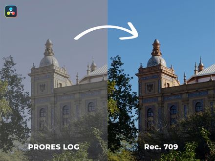 iPhone Apple ProRes LOG to Rec.709 Power Grade (Conversion LUT)