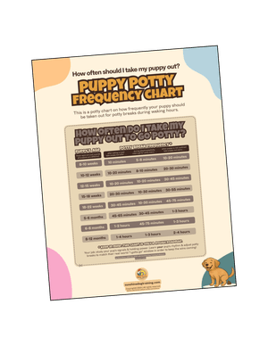 Puppy Potty Frequency Chart