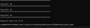 CSE340 Spring 2025 Project 1: A Simple Compiler! Solved 27/34 testcases