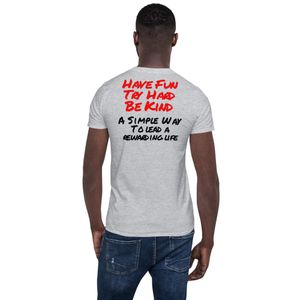 T-Shirt - Logos on Front and Back 
