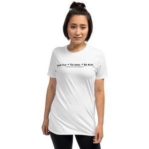 T-Shirt -  Small Logo With Arrow On Front