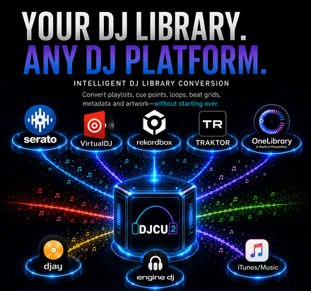 DJ Conversion Utility TWO (DJCU2) for macOS