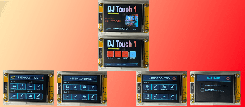 ATGR DJ Touch 1 - STEMS edition