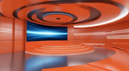 3D Virtual Set - Stage HP 47