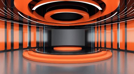 3D Virtual Set - Stage HP 55