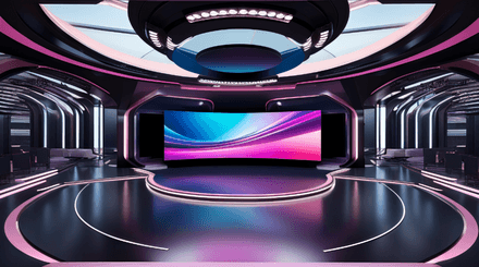 3D Virtual Set - Stage HP 21