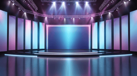 3D Virtual Set - Stage HP 76