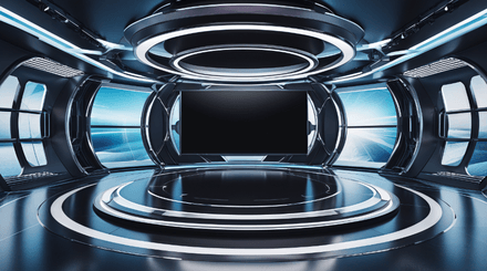 3D Virtual Set - Virtual Studio 4K 91