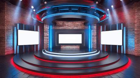 3D Virtual Set - Stage HP 74