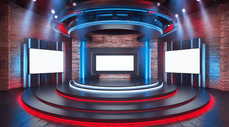 3D Virtual Set - Stage HP 74