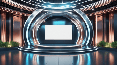 3D Virtual Set - Virtual Studio 4K 103