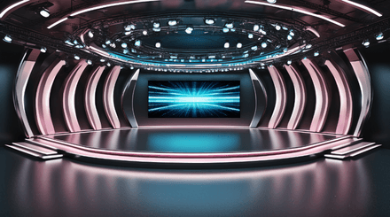 3D Virtual Set - Stage HP 36