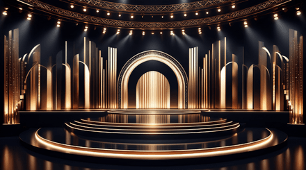 3D Virtual Set - Stage HP 51