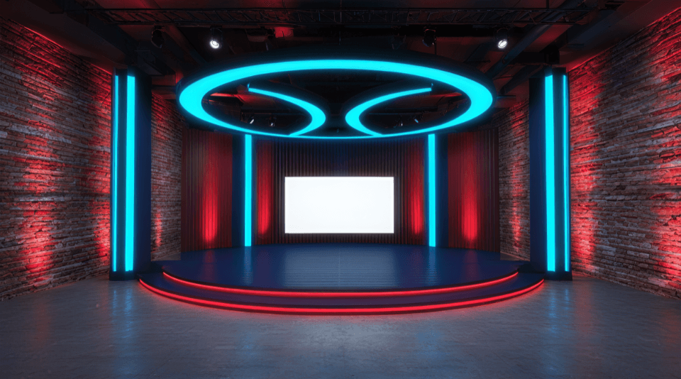 3D Virtual Set - Stage HP 66