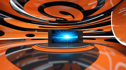 3D Virtual Set - Stage HP 45
