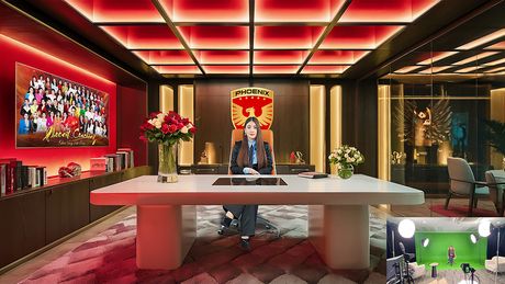 3D Virtual Studio Set - Boss Office 01