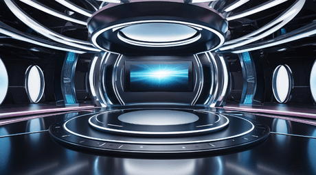 3D Virtual Set - Virtual Studio 4K 93