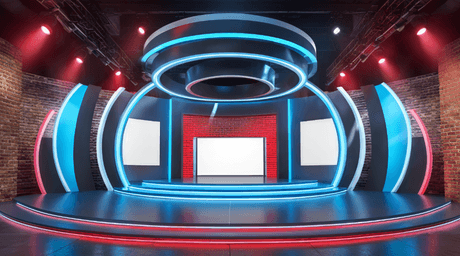3D Virtual Set - Stage HP 73