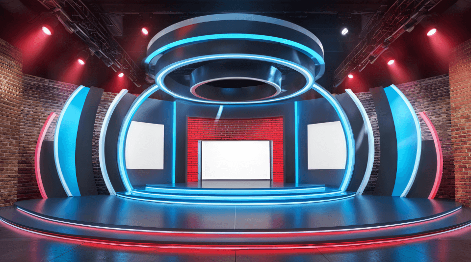 3D Virtual Set - Stage HP 73