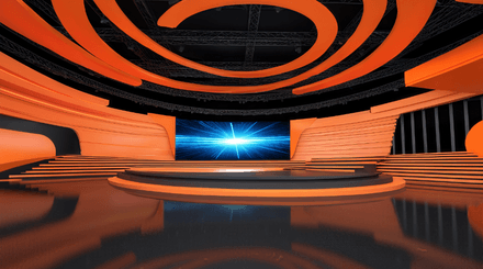 3D Virtual Set - Stage HP 46