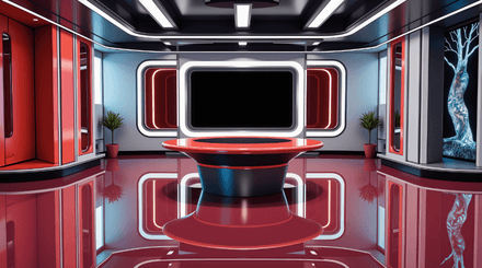 3D Virtual Set - Stage HP 24