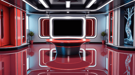 3D Virtual Set - Stage HP 24