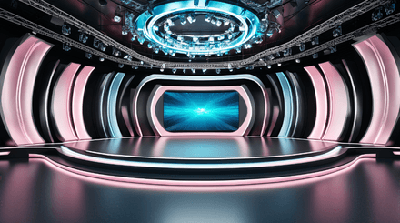 3D Virtual Set - Stage HP 41