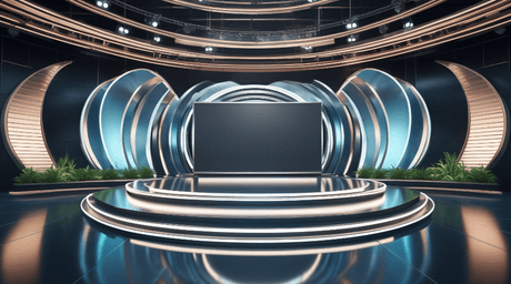 3D Virtual Set - Stage HP 05