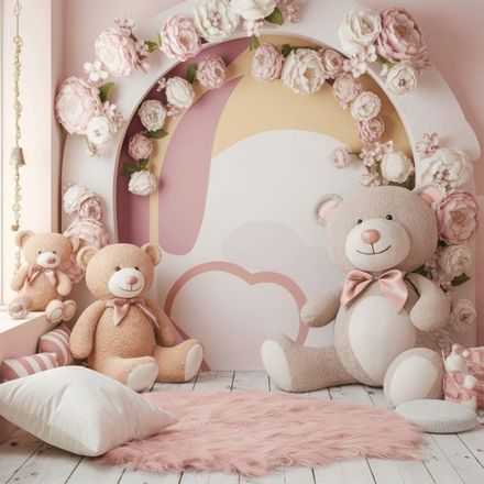 A cozy and whimsical room setting 01