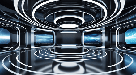 3D Virtual Set - Virtual Studio 4K 99