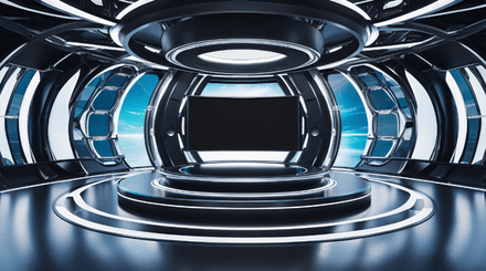 3D Virtual Set - Virtual Studio 4K 92